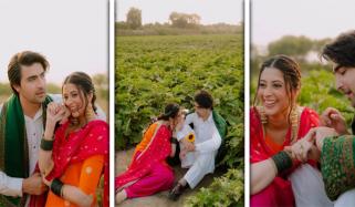 سبینہ سید اور خاقان شاہنواز نے منگنی کرلی