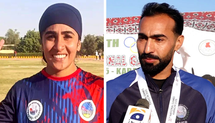 واپڈا کے سمیع اللہ خان اور فائقہ ریاض