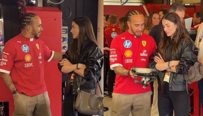 Ana de Armas, Lewis Hamilton raise dating rumours with cozy interaction