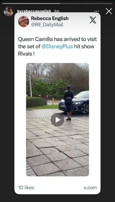 P.C.: Rebecca English/Instagram Stories