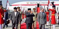 انڈونیشیا کے صدر پرابوو سوبیانتو پاکستان پہنچ گئے