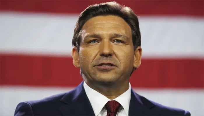 گورنر فلوریڈا رون ڈی سانتس—فائل فوٹو