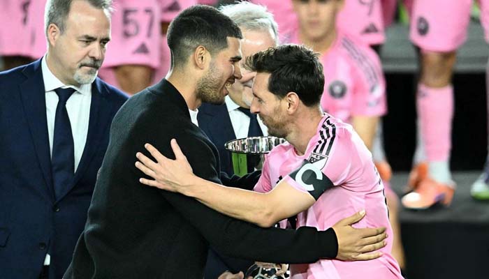 Carlos Alcaraz opens up on meeting Messi, Beckham at Eastern Conference