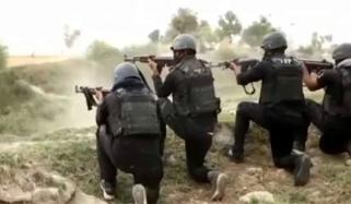 شکارپور، پولیس مقابلے میں 9 ڈاکو ہلاک، 2 ڈی ایس پیز زخمی