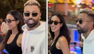 ہارڈک پانڈیا مہیکا شرما کی ویڈیو بنانے پر پاپارازی پر برس پڑے