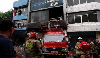 انڈونیشیا: جکارتا کی عمارت میں آگ لگنے سے 22 افراد ہلاک، متعدد زخمی