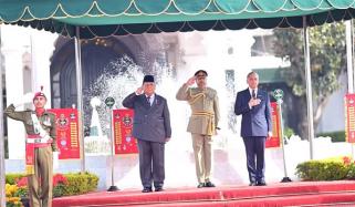 انڈونیشیا کے صدر کی وزیرِ اعظم ہاؤس آمد، گارڈ آف آنر پیش