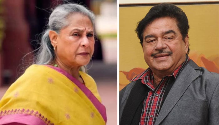 شتروگھن سنہا اور جیا بچن—فائل فوٹوز