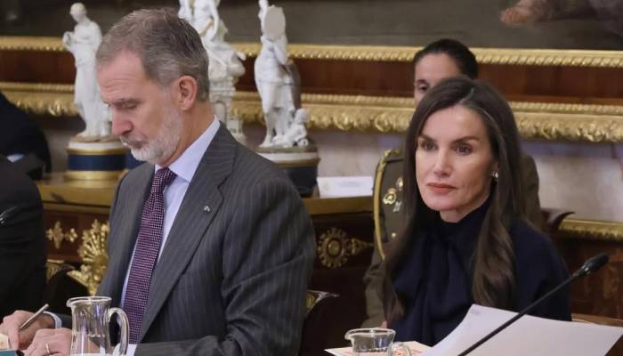 King Felipe, Queen Letizia open rarely-used palace for major annual meeting