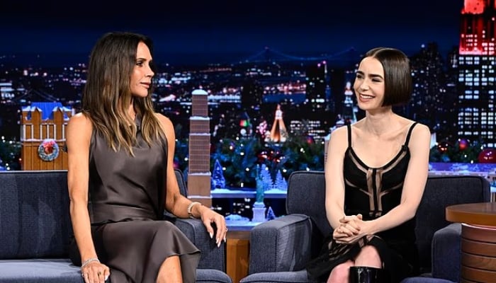 Lily Collins makes honest confession to Victoria Beckham on first meeting