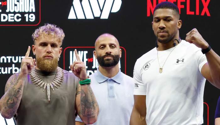 Anthony Joshua shuts down critics ahead of Jake Paul fight