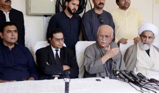 بانی پی ٹی آئی پر مقدمات کی میرٹ پر فوری سماعت کرتے ہوئے انصاف دیا جائے: تحریک تحفظ آئین