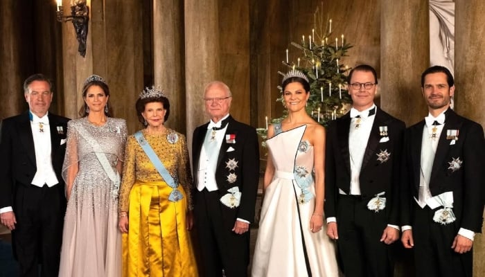 King Carl XVI Gustaf, Queen Silvia bring classic glamour to Nobel Celebration 2025