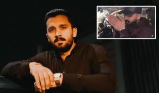 اسلام آباد ہائی کورٹ: صحافی کے سوال پر رجب بٹ نے ہاتھ جوڑ لیے، ویڈیو وائرل