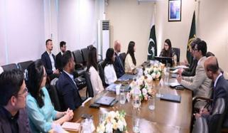 شزا فاطمہ سے میٹا کے وفد کی ملاقات، ڈیجیٹل پالیسی اور ٹیکنالوجی پر گفتگو