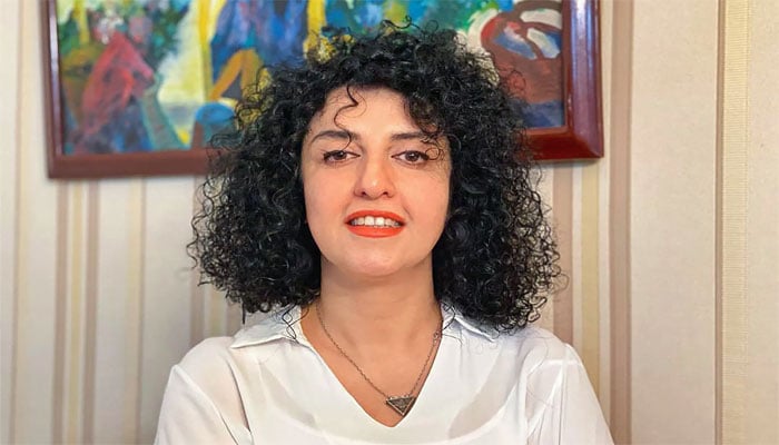 نوبیل انعام یافتہ نرگس محمدی—فائل فوٹو