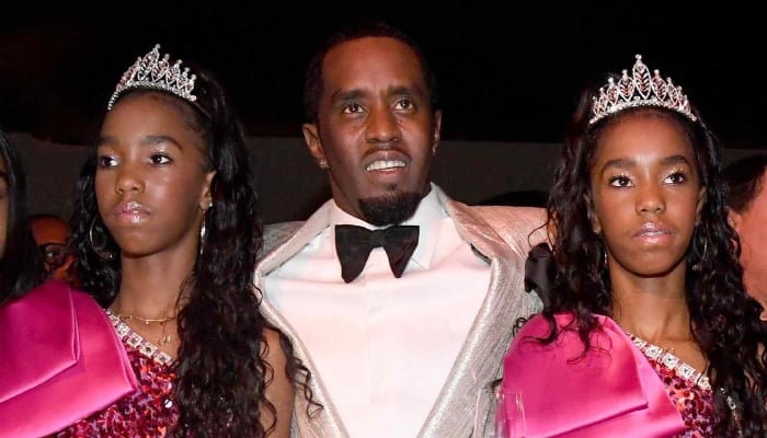 Sean Diddy Combs twins break cover at elite party amid fathers Netflix doc release