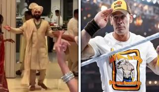 دولہا کی شادی میں جان سینا اسٹائل انٹری وائرل