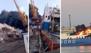 روس کا یوکرین کی 2 بندرگاہوں پر حملہ