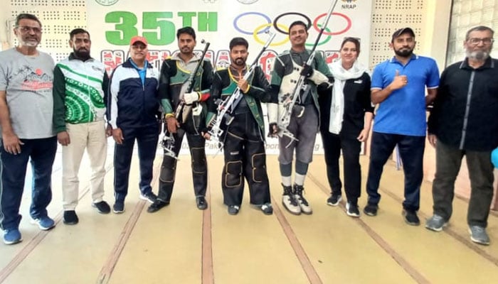 پاکستان آرمی نے 35ویں نیشنل گیمز کی ٹرافی جیت لی