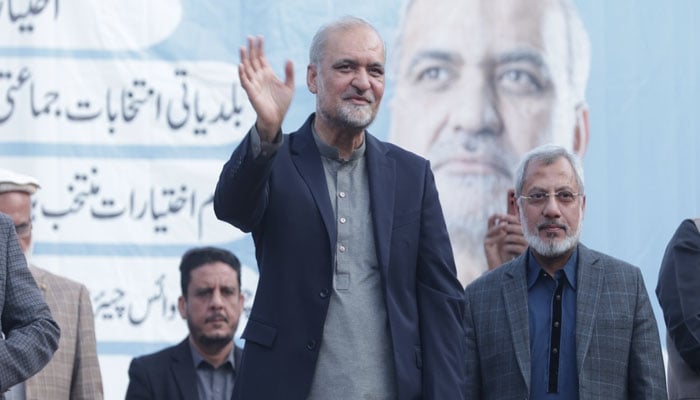 امیرِ جماعتِ اسلامی پاکستان حافظ نعیم الرحمٰن—فائل فوٹو