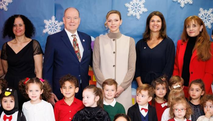 Prince Albert, Charlene kick off traditional Christmas Tour with special gifts