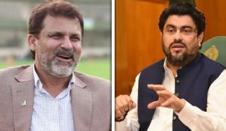 گورنر سندھ کامران ٹیسوری سے سابق کپتان قومی کرکٹ ٹیم معین خان کی ملاقات