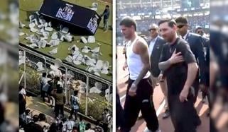 بھارت: میسی کی تقریب میں شدید بدنظمی، منتظم گرفتار، اسٹیڈیم میں اینٹی رائٹ فورس تعینات