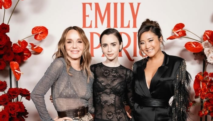 ‘Emily In Paris’ cast stuns in Venice ahead of Paris premiere for season 5