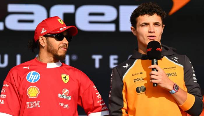 Lando Norris reveals his ‘love’ for racing against Lewis Hamilton after F1 title