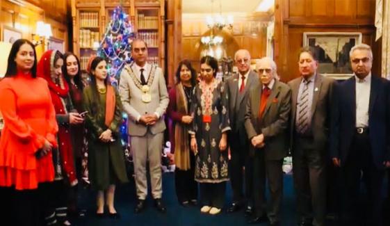 آزاد کشمیر کے وفد کی لارڈ میئر بریڈفورڈ سے ملاقات