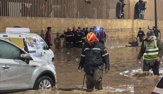 مراکش: بارش و سیلاب، حادثات میں 37 افراد ہلاک