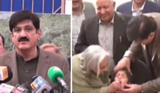 وزیراعلیٰ سندھ نے انسداد پولیو مہم کا افتتاح کردیا، والدین سے تعاون کی اپیل