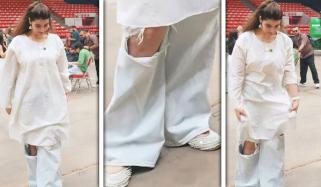 حریم فاروق کی پھٹی جینز پر سوشل میڈیا پر شدید تنقید