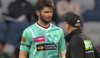 شاہین آفریدی کا بی بی ایل میں ڈیبیو ناخوشگوار، بولنگ کروانے سے روک دیا گیا