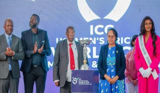 آئی سی سی انڈر 19 ورلڈ کپ ٹرافی کی رونمائی