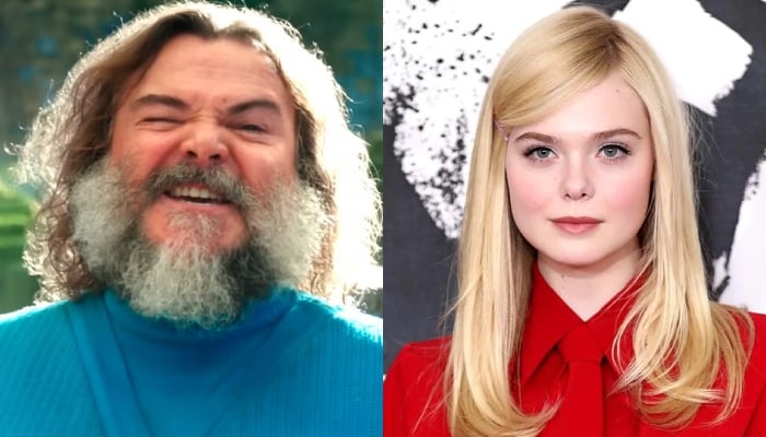 Jack Black responds to Elle Fannings flattering compliment with cheeky twist