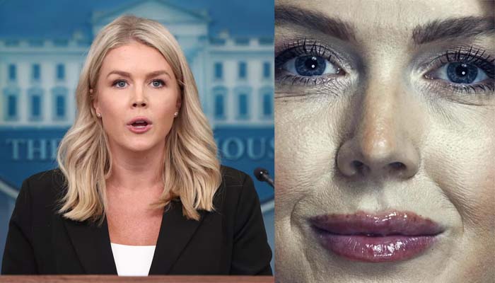 Karoline Leavitts Vanity Fair photo sparks online criticism and speculation