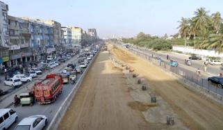 کراچی: ریڈ لائن منصوبہ، کئی ماہ بعد لاٹ 2 پر کام شروع