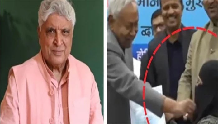 پردے کا مخالف ہوں مگر...، مسلم خاتون کا نقاب کھینچنے پر جاوید اختر کا ردعمل