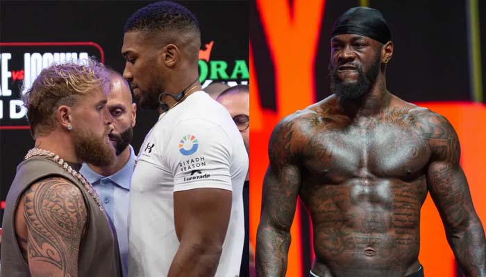 Jake Paul warns to sue Deontay Wilder over ‘scripted’ Joshua fight claims