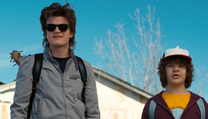Joe Kerry, Gaten Matarazzo, react to iconic You die, I die scene