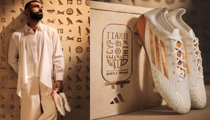 Mohamed Salah honoured with special-edition Adidas F50 football boots