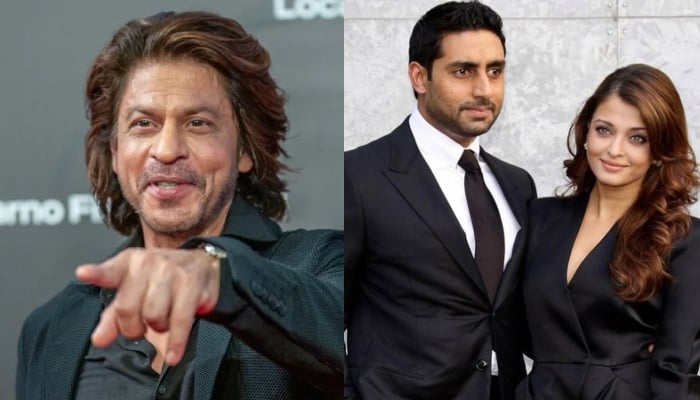 Shah Rukh Khan, Abhishek, Aishwarya turn up for children at Annual Day function