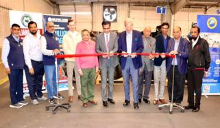 پاکستان میں سیلاب سے متاثرہ علاقوں کیلئے امدادی کنٹینر روانہ، ہیوسٹن میں تقریب