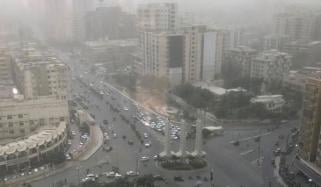 کراچی میں آج دن میں موسم خشک اور رات میں خنک رہنے کا امکان