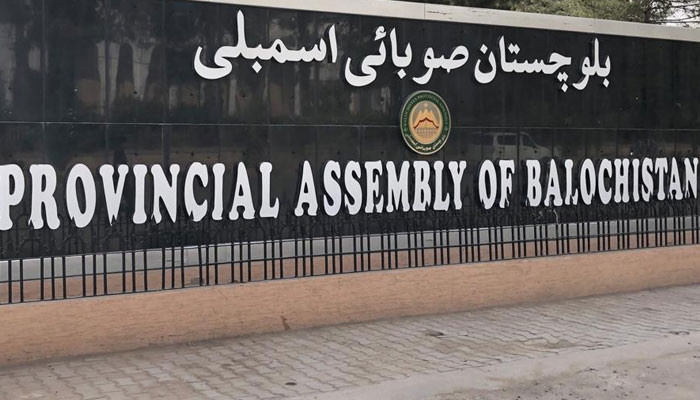بلوچستان اسمبلی میں پنجگور میں مسلح افراد کے بینکوں کو لوٹنے کی بازگشت