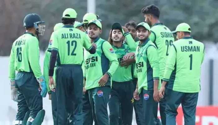 پاکستان انڈر 19 ایشیاء کپ کے فائنل میں پہنچ گیا