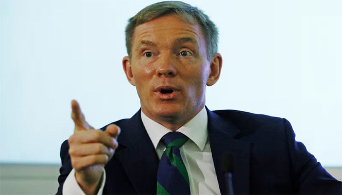 برطانوی وزیرِ تجارت کرس برائنٹ—تصویر بشکریہ سوشل میڈیا