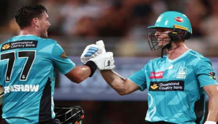 بگ بیش ٹی 20 لیگ، برسبین ہیٹ نے پرتھ اسکارچرز کو 8 وکٹ سے ہرا دیا